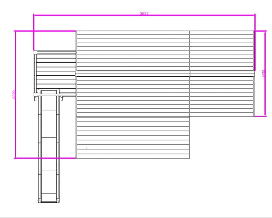 Kidzshack Delightful Shack Cubby House