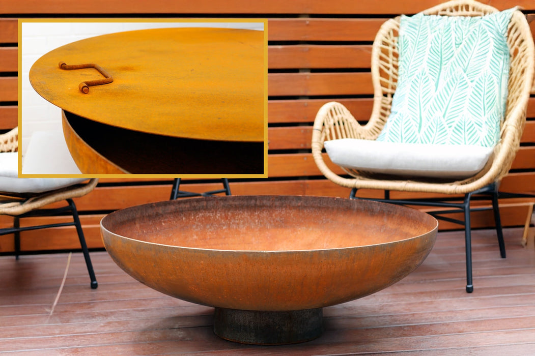 The Mornington Fire Pit with Lid