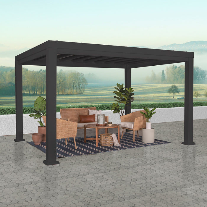 Backyard Discovery 12ft x 10ft Trenton Steel Shaded Pergola