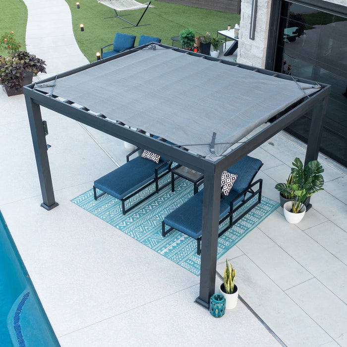 Backyard Discovery 12ft x 10ft Trenton Steel Shaded Pergola