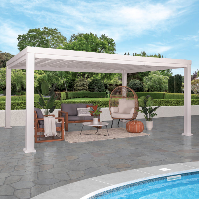 Backyard Discovery 16ft x 12f Windham Steel Pergola